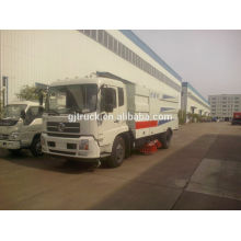 4*2 DongFeng sweeper truck with road sweeping, dust suction, water spraying functions